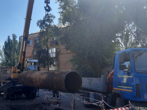 Ремонт тепломереж - фото АТ "Криворізька теплоцентраль"