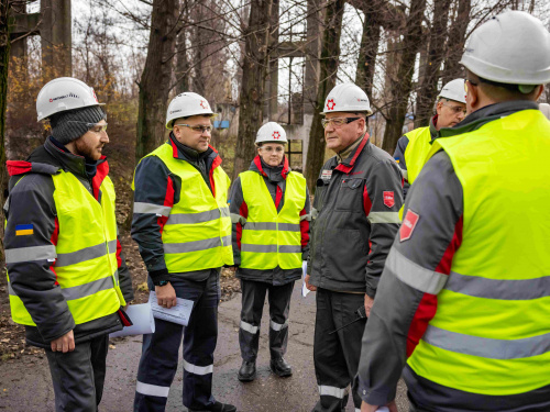 У Кривому Розі на Північному ГЗК Метінвесту відбулось комплексне тренування з ліквідації наслідків бойових дій