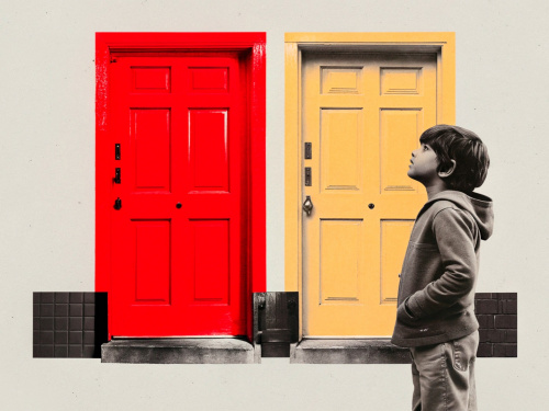 Червоні двері, жовті двері - фото з відкритих джерел