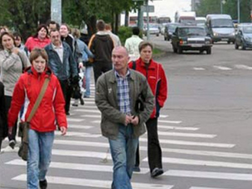 С 1 апреля на дорогах Кривого Рога началась акция "Пешеход"