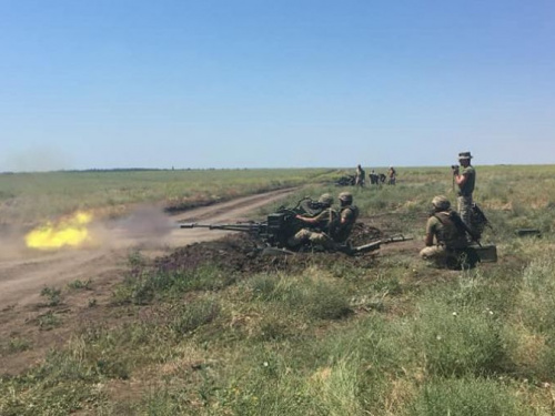 Зенитчики из Кривого Рога стрельбой заработали 12 тысяч гривен (фото)