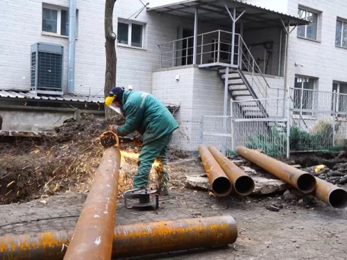 Ремонтна бригада зі Львівщини, фото пресслужби Львівської ОВА
