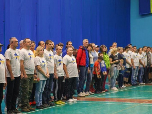Участники АТО с семьями приняли участие во Всеукраинской спартакиаде (ФОТО)