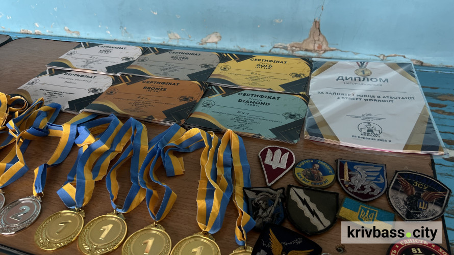"Сильна молодь — здорова нація": у Кривому Розі провели весняну атестацію з воркауту
