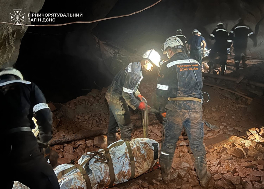 Не повернулися зі зміни: на шахті «Криворізька»  рятувальники деблокували тіла трьох гірників
