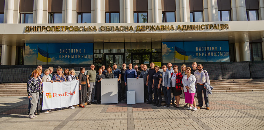 Дніпропетровщина отримала від благодійників велику партію потужних джерел живлення: подробиці