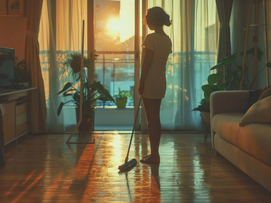 Миття підлоги з сіллю: стародавня традиція очищення дому