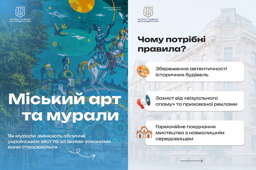 Мурали у Кривому Розі: від аматорського мистецтва до чітких правил і нових трендів