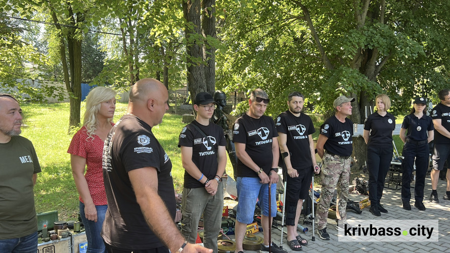 Досвід, що рятує життя: ветерани спільноти Титани UA провели дітям навчання з мінно-вибухової безпеки у рамках патріотичної гри «Крила нації»