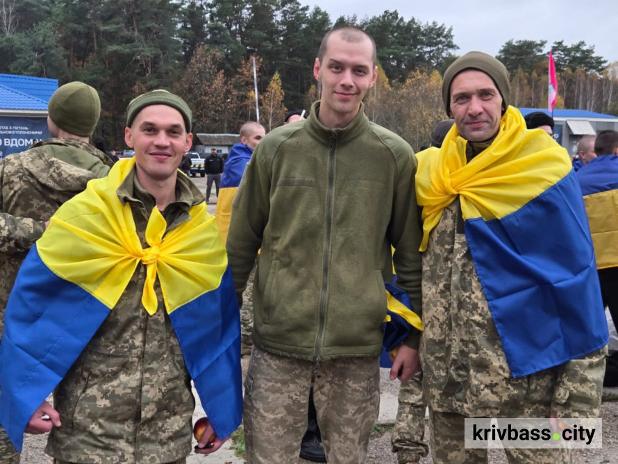 Троє криворіжців повернулися з полону: Україна звільнила 270 людей, серед них — захисники Маріуполя