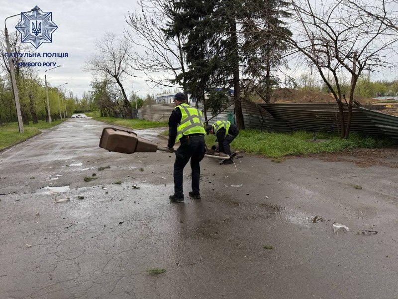 Відсутність світла, повалені дерева та пошкоджені авто: наслідки буревію на Криворіжжі