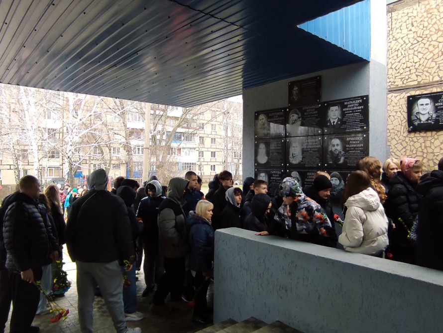 Став на захист України з початку повномасштабки: у Кривому Розі вшанували полеглого Захисника