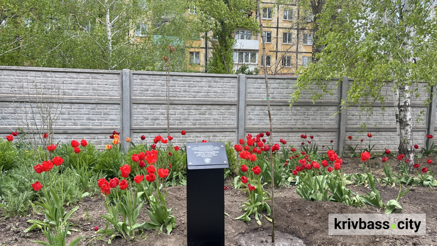 Це більше, ніж пам’ять: на території Шелтер Плюс з'явився сквер на честь героїв-волонтерів