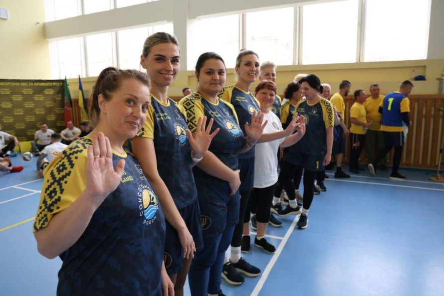 Волейбол сидячи: у Кривому Розі відбувся черговий етап змагань Veterans Family Games-2026