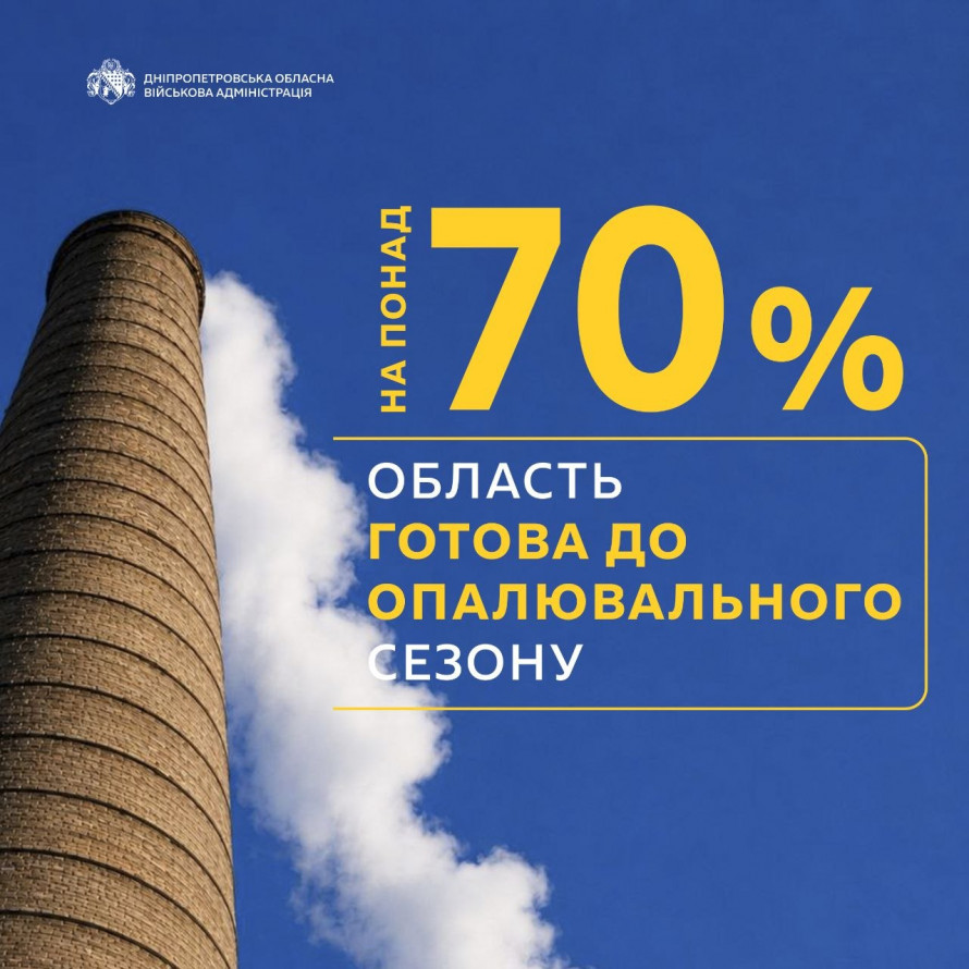 На Дніпропетровшині готуються до складної зими: що встигли зробити на кінець серпня