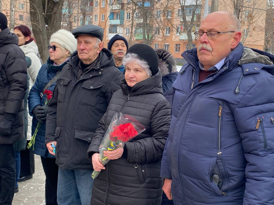 У Кривому Розі відкрили меморіал на честь полеглого Захисника Едуарда Чуприни