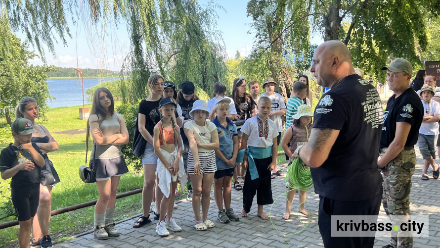 Досвід, що рятує життя: ветерани спільноти Титани UA провели дітям навчання з мінно-вибухової безпеки у рамках патріотичної гри «Крила нації»