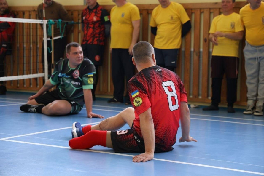 Волейбол сидячи: у Кривому Розі відбувся черговий етап змагань Veterans Family Games-2026