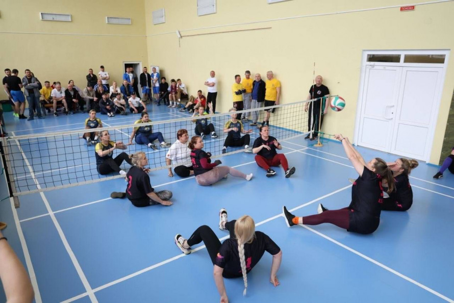 Волейбол сидячи: у Кривому Розі відбувся черговий етап змагань Veterans Family Games-2026