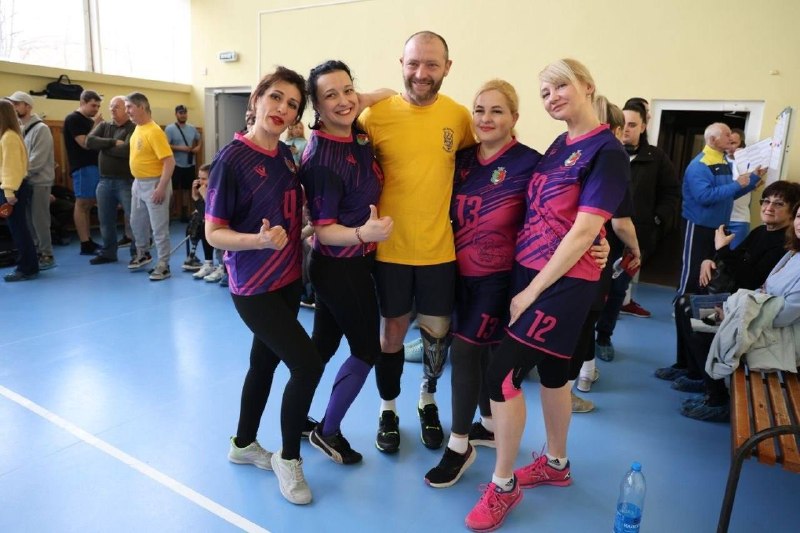 Волейбол сидячи: у Кривому Розі відбувся черговий етап змагань Veterans Family Games-2026
