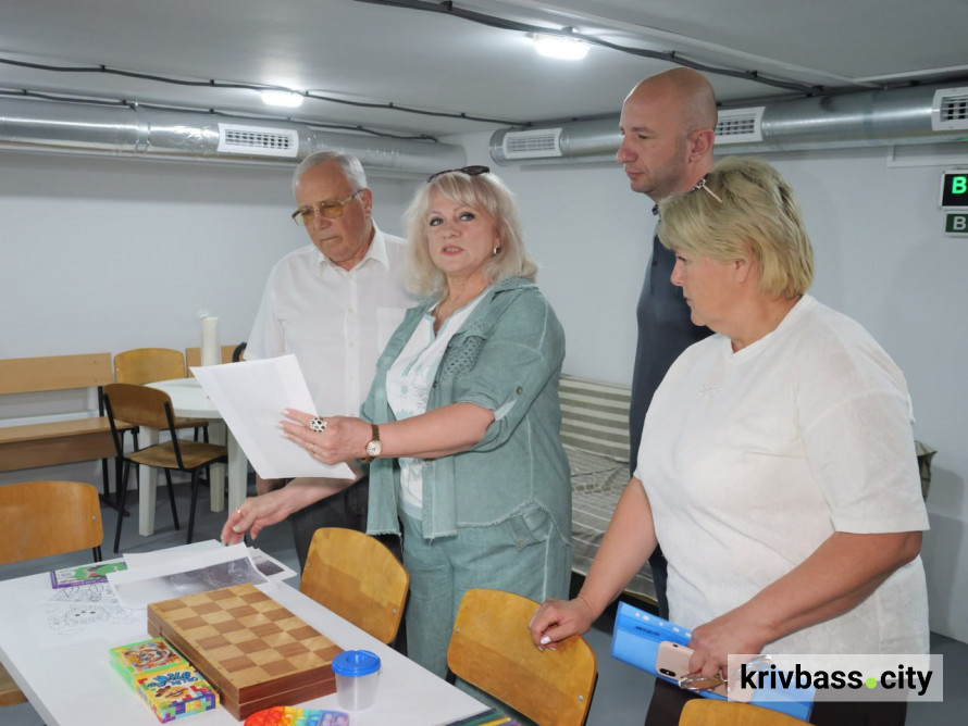 Комфорт і безпека під час тривог: у Кривому Розі оновили укриття Покровського терцентру