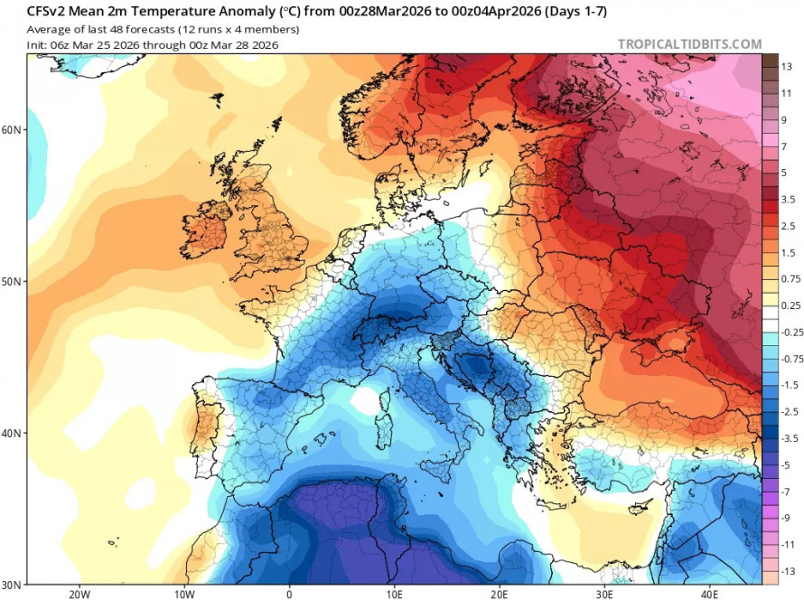 Теплий, але дощовий старт квітня: чого чекати від погоди в Україні з 30 березня по 5 квітня
