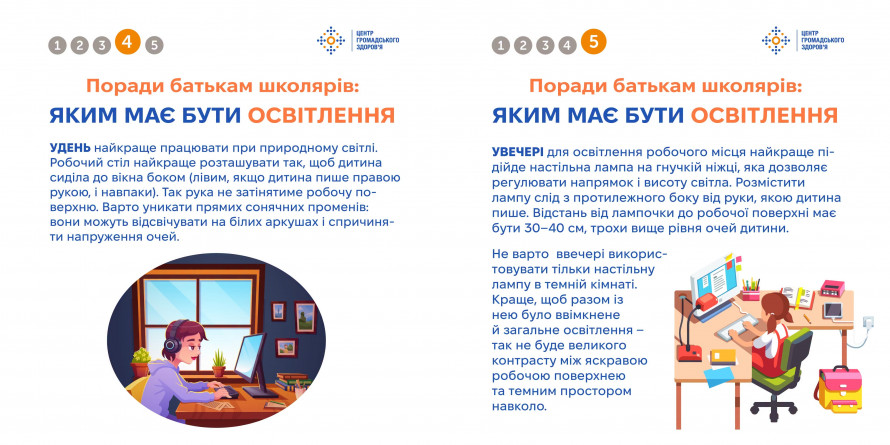 Комфортне місце для навчання школярів вдома: що потрібно знати криворіжцям