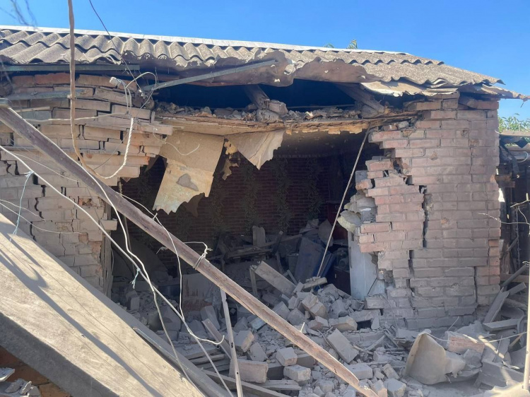 Наслідки російських обстрілів Дніпропетровщини - фото пресслужби Дніпропетровської ОВА