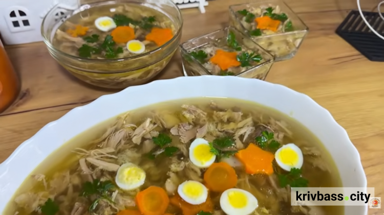 Домашній холодець без жиру: покрокова інструкція - фото скріншот з відео