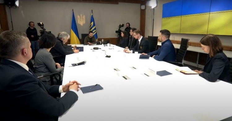 Стоп-кадр з відео Офісу Президента України