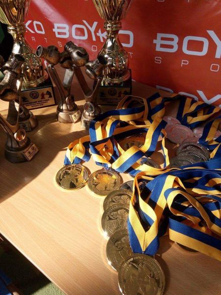 Криворожские боксеры в составе сборной Украины завоевали четыре медали (ФОТО)