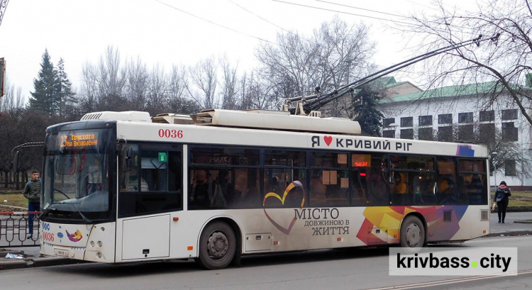 На шість годин 8 вересня у Кривому Розі змінять рух тролейбусів: де не курсуватиме електротранспорт
