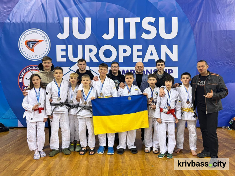 Криворізькі джитсери підкорили Європу: скільки медалей привезли з чемпіонату