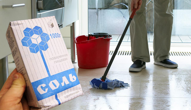 Чому наші бабусі мили підлогу з сіллю - фото з відкритих джерел