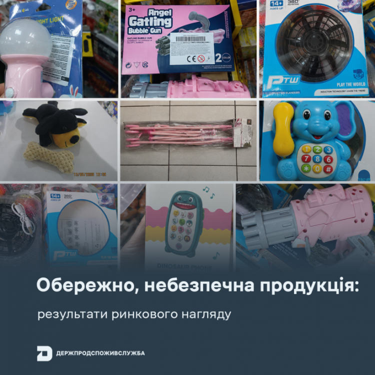 Терміново перевірте дитячі товари! Популярні іграшки та нічники виявилися небезпечними