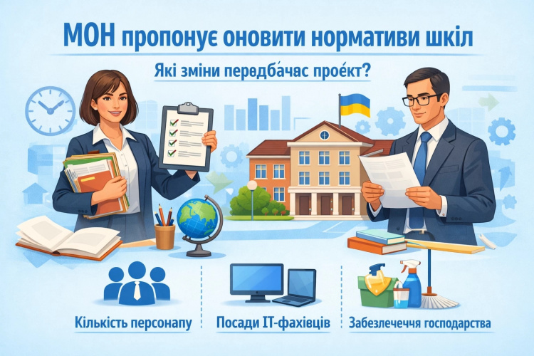 МОН пропонує оновити нормативи шкіл - фото ілюстративне з відкритих джерел