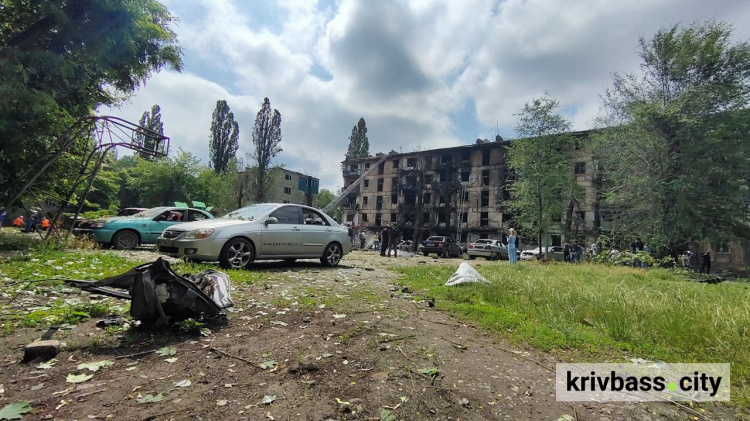 Група Метінвест надасть допомогу співробітникам, чиї квартири постраждали внаслідок ракетного удару по Кривому Рогу