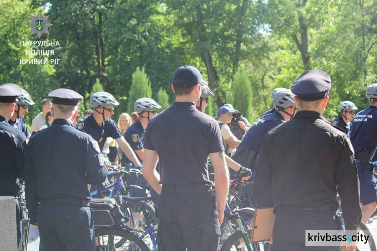 20 велопатрульных вышли на улицы Кривого Рога (ФОТО+ВИДЕО)
