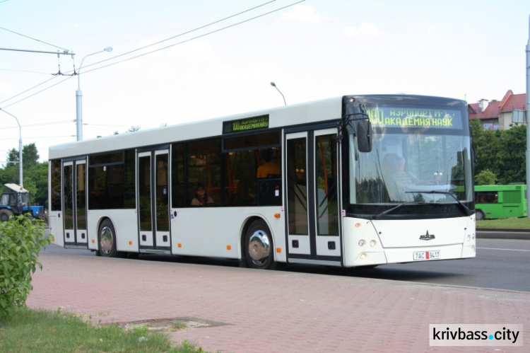 Горсовет Кривого Рога выделил 60 миллионов гривен на приобретение новых автобусов