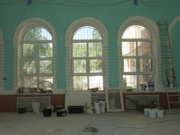 Ремонт музичної школи - фото управління преси виконкому Криворізької міськради