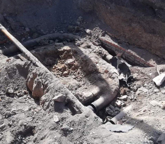 Ремонт тепломереж - фото АТ "Криворізька теплоцентраль"