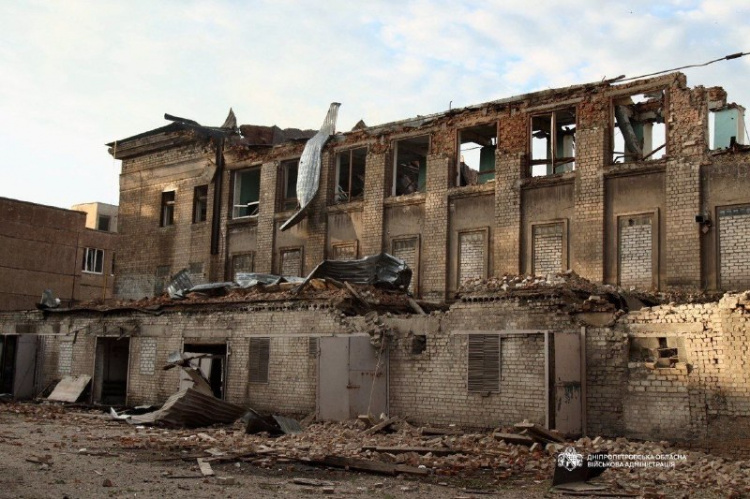 Наслідки російських обстрілів Дніпропетровщини - фото пресслужби Дніпропетровської ОВА