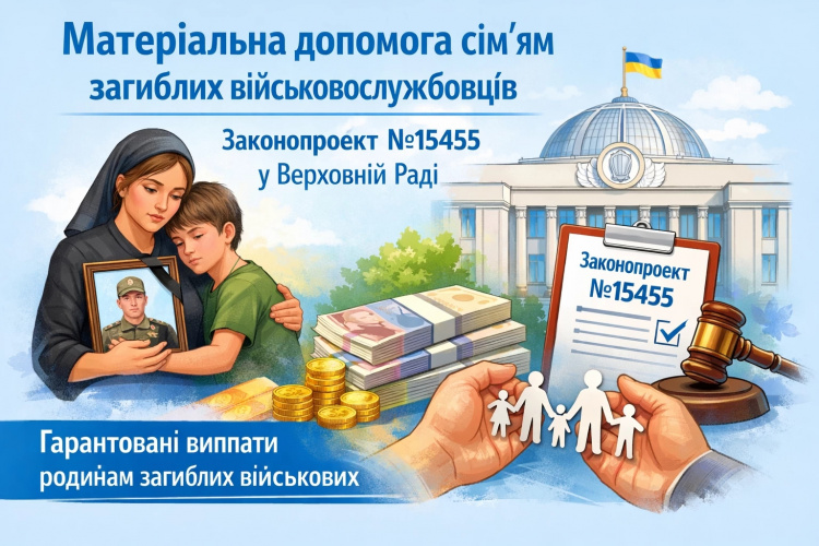 Допомога родинам полеглих захисників - фото ілюстративне з відкритих джерел