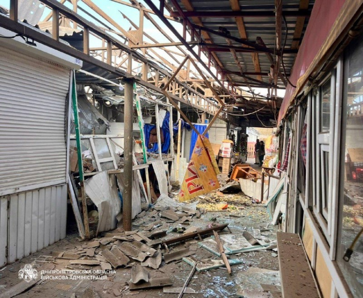Наслідки російських обстрілів Дніпропетровщини - фото пресслужби Дніпропетровської ОВА