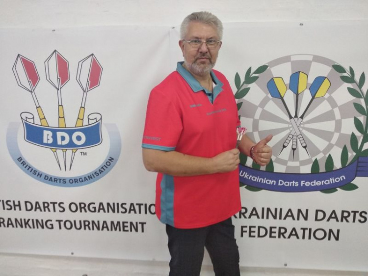 Мастер горной шахты из Кривого Рога стал "бронзовым" призером Международного турнира по дартсу