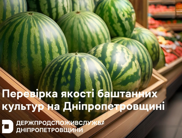 Перевірка баштанних культур - фото Держпродспоживслужба Дніпропетровщини