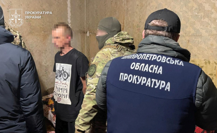 Підозрюваний у співпраці з росіянами - фото Прокуратура України