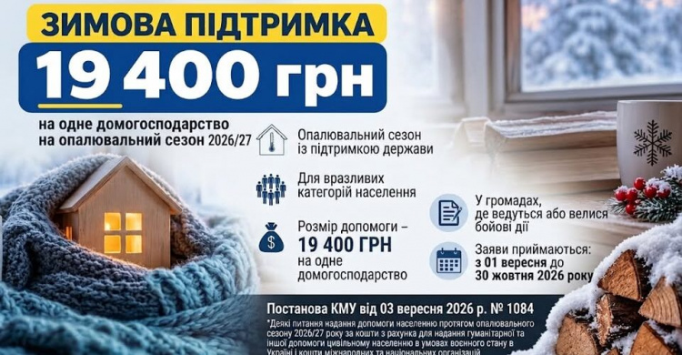 Зимова підтримка - фото ілюстративне з відкритих джерел