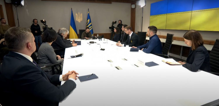 Стоп-кадр з відео Офісу Президента України