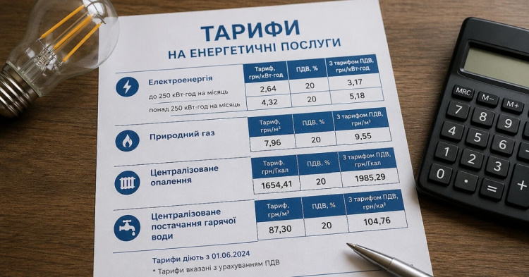Тарифи на світло та газ: чи планують їх переглянути у 2026 році